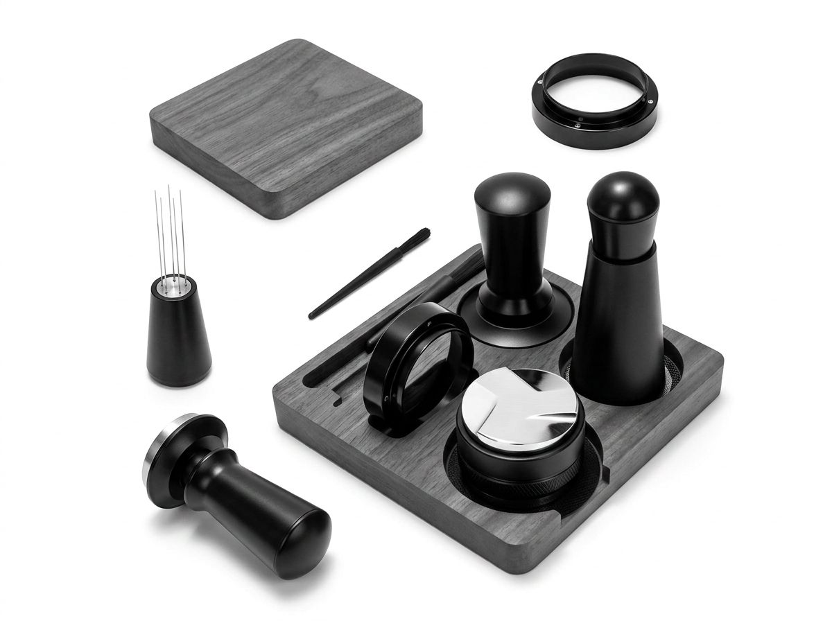 Lnopever Kit de barista de 7 piezas 51 mm