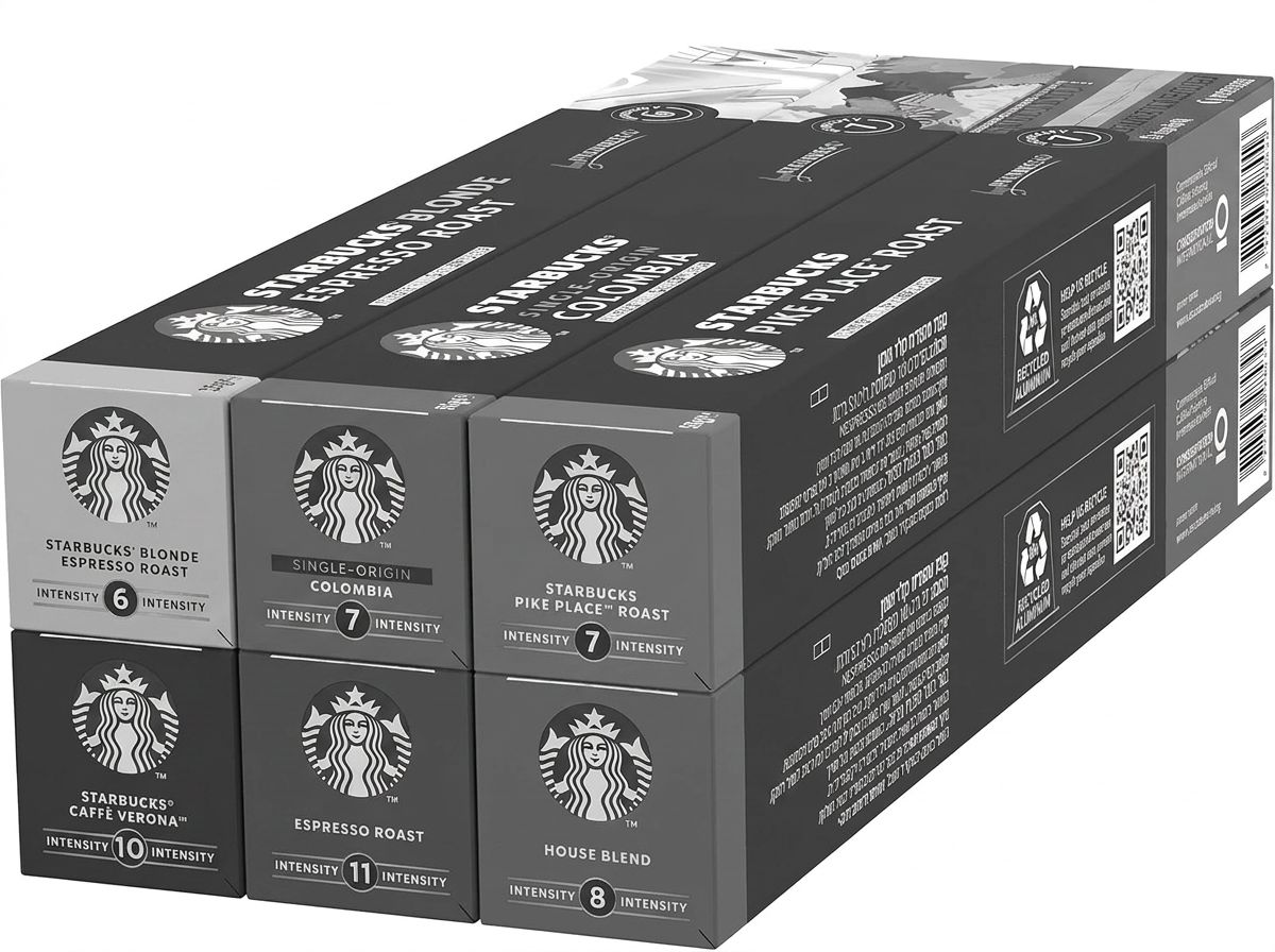 Starbucks Discovery Variety Pack Nespresso, 60 cápsulas