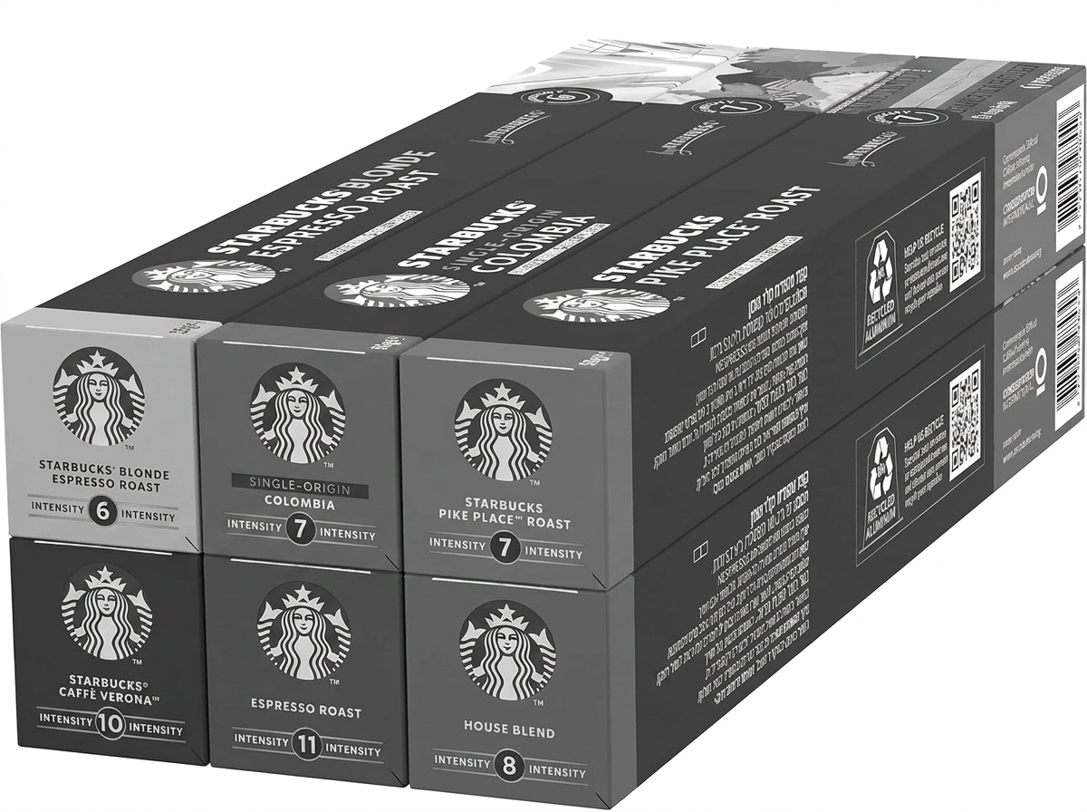 Starbucks Discovery Variety Pack Nespresso, 60 cápsulas